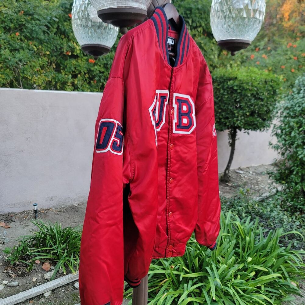 Vtg FUBU Satin Bomber Jacket - Picture 3 of 9